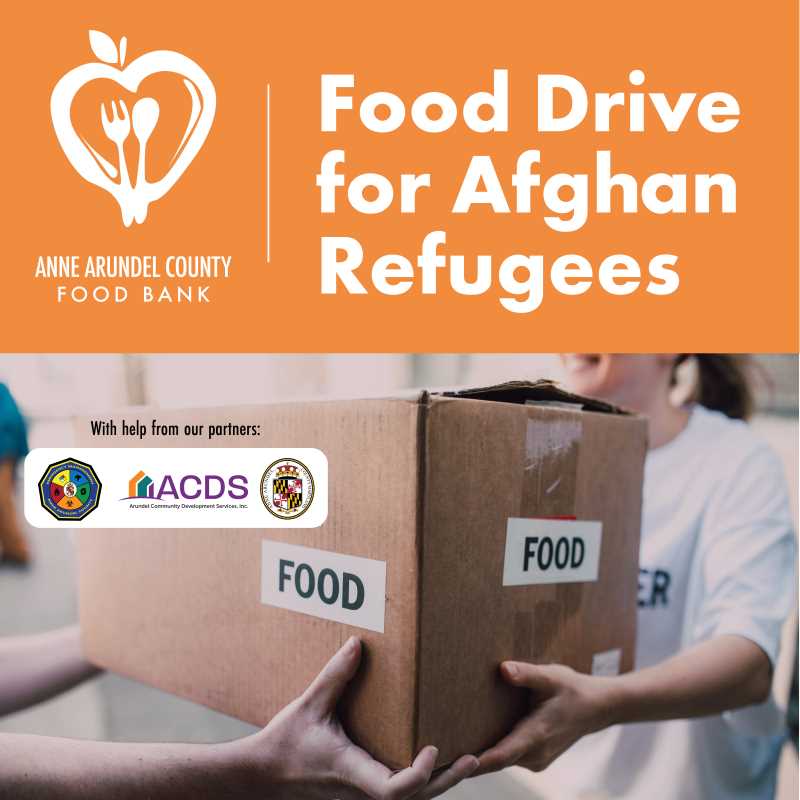 Food Drive for Afghan Refugees